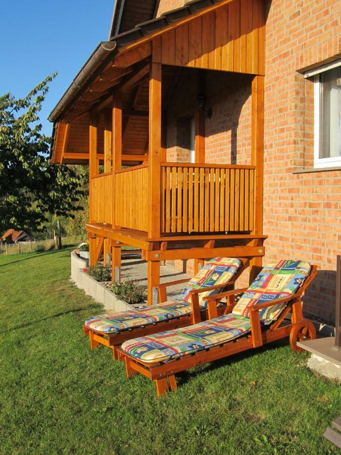 Landhaus Panoramablick, Kreth 엑스테르탈 외부 사진